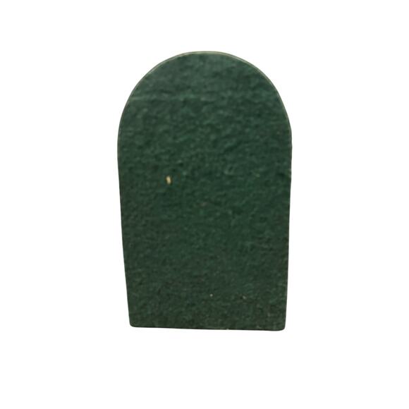 Vintage Single Brass Elephant Bookend Wood Base Trunks Up Made in India - Picture 4 of 8